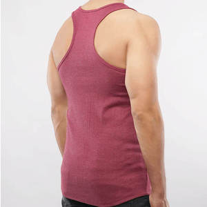 Débardeur d'entraînement pour homme, couleur unie, respirant, idéal pour la gym et le sport - Product Image 2