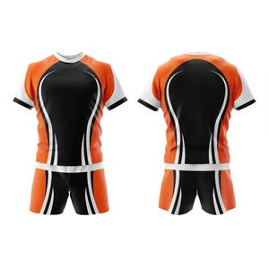 Maillot de rugby personnalisé avec numéro et nom du joueur, uniformes d'union de rugby sublimés sur mesure, qualité d'impression haute résolution - Product Image 4