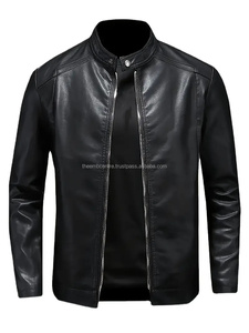 แจ็กเก็ตหนังแท้สำหรับผู้ชายเสื้อแจ็คเก็ตหนังแท้สไตล์สตรีทแวร์เสื้อแจ็คเก็ตหนังแฟชั่นใหม่2024 - Product Image 4