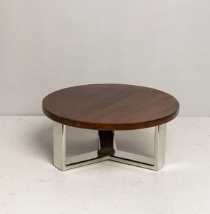 Support à gâteau en bois de manguier émaillé fait main de luxe pour la Saint-Valentin et Noël, directement de l'usine - Product Image 3