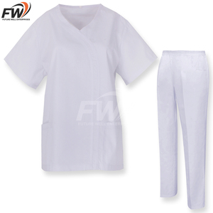 Tenues de travail personnalisées avec logo et design, sublimation, légères, séchage rapide, antibactériennes, pour femmes, vente en gros. - Product Image 3