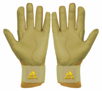 Guantes de Bateo de Béisbol con Logotipo Personalizado, Diseño Transpirable, Serie Oro, Guantes de Bateo de Béisbol al por Mayor, Servicio OEM, Guantes Deportivos