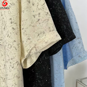 Accesorios de Ropa Bordados para Mujer al por Mayor, Corte Holgado, Tela Suave, Manga Corta, Color y Diseño Personalizados, Pedidos al por Mayor - Product Image 5