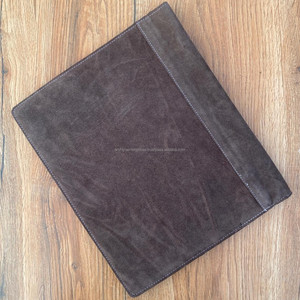 Neuer benutzer definierter A4 Boot Stitch Wildleder Business Portfolio Präsentation ordner Document Organizer Konferenz ordner mit mehreren Taschen - Product Image 5