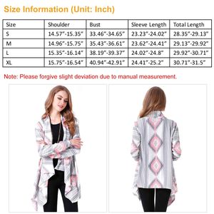 Cardigan da donna traspirante a maniche lunghe con apertura frontale e collo a scialle - Collezione Well - Product Image 4