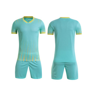 Tenue de football pour hommes, maillot sublimé, short d'entraînement, kit de football, logo personnalisé, vêtements de sport OEM, polyester - Product Image 4