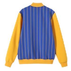 Chaqueta de forro polar con rayas Sigma Gamma Rho, ropa de hermandad griega, chaqueta cálida con cremallera premium para mujer - Product Image 2