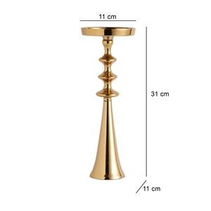 Candelabro Moderno Dorado – Elegante Soporte de Metal de Latón para Mesa de Comedor, Centro de Mesa para Bodas y Decoración del Hogar - Product Image 5