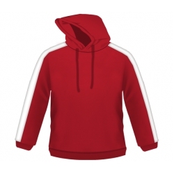 Sweat à capuche blanc pour homme, coupe classique, couleur unie, style décontracté, en tissu French Terry, tendance 2026 - Product Image 3