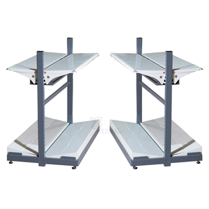 Slotted Upright Modern Metal Powder Coated Detachable Adjustable Height Display <b>Rack</b> Retail Easy Assembly OEM Vietnam ADONG A12 - Product Image 1