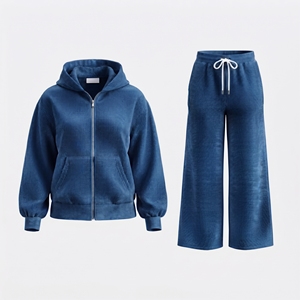 Chándales de Invierno Personalizados Unisex Ecológicos, Transpirables y de Secado Rápido, 100% Algodón, 350 Gsm, Sudadera con Capucha Teñida con Tinte para Ropa Urbana - Product Image 3