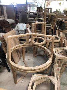Mesa de Centro Redonda de Madera Maciza con Tablero de Listones, Venta al por Mayor, Pedido a Granel, Contenedor FCL, Exportación Directa de Fábrica, Importador, Distribuidor, Suministro - Product Image 6