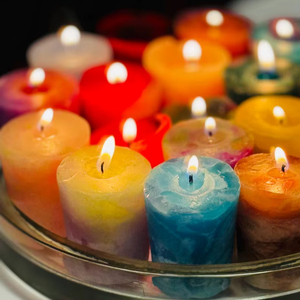 แม่พิมพ์เรซิ่นสำหรับเชิงเทียนรูปดอกบัวหลายชั้นหลายขนาด รุ่นใหม่ ดีไซน์อาร์ตเดโค สำหรับตกแต่ง เทียนหอมสำหรับเทศกาลดีวาลี - Product Image 1