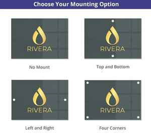 Letrero de Acrílico Negro Brillante Personalizado para Salón |   Placa Comercial con Logotipo 3D en Oro |   Letreros Personalizados para Tiendas Boutique - Product Image 4