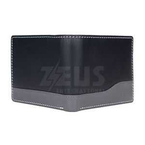 Cartera de Hombre Clásica de Cuero Genuino de Alta Calidad, Cartera Delgada de Cuero para Hombre en Venta desde Pakistán - Product Image 2