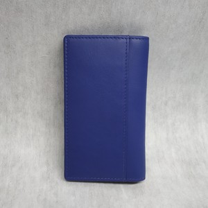 Genuine Leather <b>Card</b> <b>Holder</b> <b>Wallets</b> Mini Bi Fold Long Women's Purse RFID Safety Feature Custom Logo Scorecard Factory Cheap Sale - Product Image 3