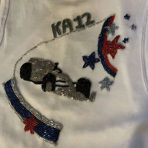 Blusas Bordadas con Cuentas de Lujo, Diseño Zen Asiático Hecho a Mano, Ropa de Mujer para Bautizo, Alta Calidad - Product Image 3