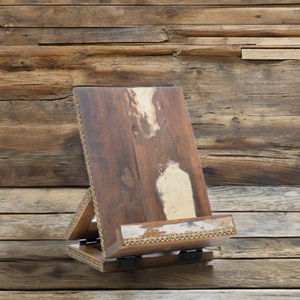 Soporte de madera para teléfono, soporte de escritorio de madera para teléfono, soporte portátil de madera para teléfono de oficina, soporte de madera para iPad, soporte de lectura para libros en la cama - Product Image 6