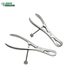 Pinzas de sujeción ósea de grado médico, acero inoxidable, agarre fuerte - Product Image 1