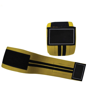 Best Quality Custom Logo Compression Breathable Knee Wraps Needle Detection Hot Selling <b>Power</b> Weightlifting Unisex Elastic OEM - Product Image 2