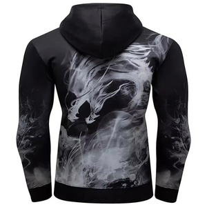 Meilleur prix, créez votre propre design de marque, sweat-shirt de sport sublimé 320 g/m², sweat-shirt à capuche sublimé - Product Image 2