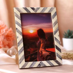 Wholesale bone inlay photos <b>frame</b> for Decorative bone inlay photo <b>frame</b> suitable for display on tables shelves and consoles - Product Image 2
