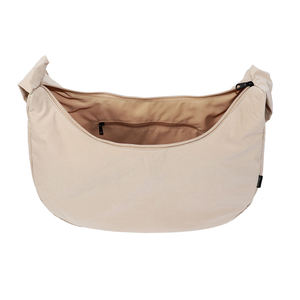Wholesale Women's Simple Fashion Single Strap Letter Shoulder <b>Bag</b> Zipper Closure 7 Inch Lightweight Recycled <b>Fabric</b> Polyester - Product Image 4