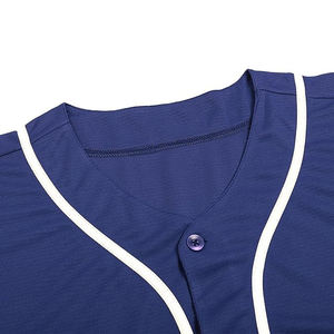 Camisetas de Béisbol de Poliéster Premium con Gestión Avanzada de la Humedad, Canales de Flujo de Aire Estratégicos para una Refrigeración Eficaz - Product Image 3