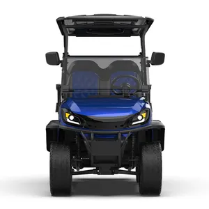 Carrinho de golfe elétrico para mini jeep, cama dupla legal para roubo de rua, carrinho de golfe para venda perto de mim