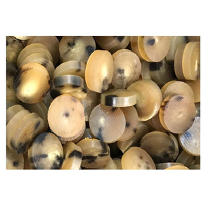 Botones de Cuerno de Búfalo, Botones de Cuerno de Vaca, Botones de Cuerno de Buey, en Bruto, Técnica Real, Color Número 09/10, de f s international agate - Product Image 5
