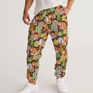 Pantalon de survêtement en molleton français pour homme, style décontracté, mélange de coton confortable pour une tenue moderne - Product Image 1