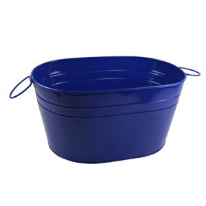 Jardinière et pots décoratifs rouges brillants avec finition peinte, pour jardin et salon extérieur, avec double poignée, pour plantes et fleurs - Product Image 6