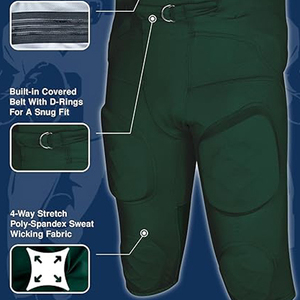 Pantalons d'entraînement de football personnalisés OEM ODM, uniforme sportif, pantalons extensibles anti-humidité, équipement de football en gros - Product Image 4