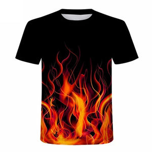 Custom Logo Streetwear <b>Box</b> Cut Tee T Shirt Heavyweight Cropped Top T Shirt Graphic Cotton Oversized Boxy Fit T-Shirt Men - Product Image 2