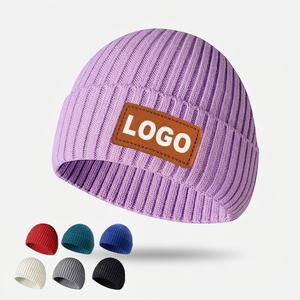 Gorros de Invierno Personalizados con Bordado, Gorros de Punto Lisos, Gorra Multicolor, Ropa Urbana, Moda Deportiva - Product Image 1