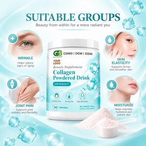 Bebida de colágeno líquido de marca privada en sobre con colágeno tripéptido |   Suplemento de Belleza OEM ODM - Product Image 3