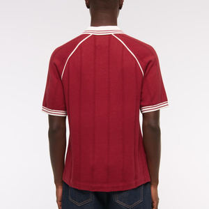 เสื้อเชิ้ตผู้ชายฤดูร้อน 2026 รุ่นใหม่ล่าสุด ผ้าฝ้าย 100% ดีไซน์กระเป๋าโลโก้ด้านหน้า สวมใส่สบาย ระบายอากาศได้ดี แขนสั้น น้ำหนัก 220 กรัม ผ้าทอ บริการ OEM - Product Image 3