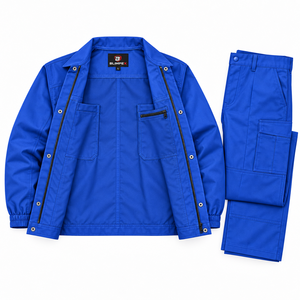 OEM Custom <b>Mens</b> Industrial Workwear Suit Reflective Safety <b>Jacket</b> <b>Cargo</b> Trousers Factory Uniform - Product Image 2