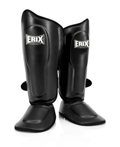 Espinilleras de Boxeo de Alta y Mejor Calidad, Protección de Piernas de PU para Kickboxing y MMA - Product Image 3