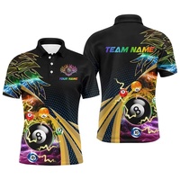 Sportbekleidung Großhandel Herren Pickleball Poloshirt Mikrofaser-Stoff Seidenweich Knitterfrei 4-Wege-Stretch Athletisches Performance-Oberteil
