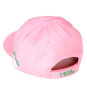 Gorra Rosa con Logotipo AKA Crest, Gorra de Béisbol de Primera Calidad, Correa Ajustable, Estilo Casual, para Mujer, Suave y Cómoda - Product Image 2