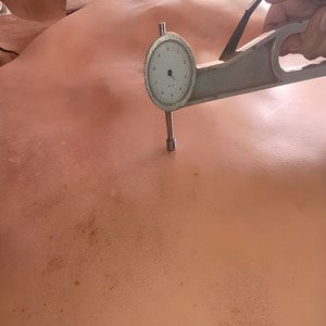 Cuir de buffle pleine fleur véritable tanné végétal, épaisseur 3,8 à 4 mm, pour ceintures, sacs et outils, taille moyenne 8 à 12 pieds carrés par pièce - Product Image 6