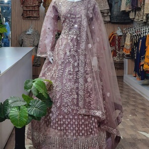 ชุดเดรสยาว3ชิ้นสำหรับเจ้าสาวชุดเดรส2022จากปากีสถาน/อินเดียผ้าชีฟองสำหรับใส่ไปงานปาร์ตี้ - Product Image 1