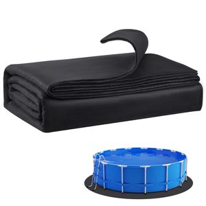 Tappetino per Piscina Rotonda da 27 Piedi per Uso Familiare, Extra Spesso, in Materiale Riciclato, Previene le Forature - Product Image 1