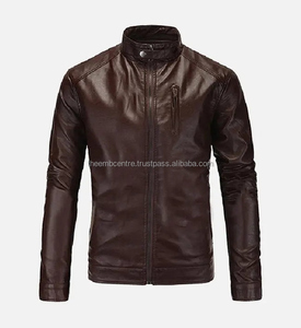 Chaquetas de cuero a la moda para hombre hechas a medida al mejor precio, ropa de hombre recién llegada, chaqueta de cuero a la mejor venta para hombre para invierno - Product Image 1