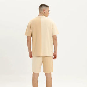 Nouvel ensemble décontracté d'été pour homme : T-shirt à manches courtes et short, ensemble de survêtement uni pour homme - Product Image 4