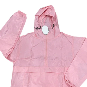 Veste coupe-vent imperméable personnalisée pour homme en polyester, ensemble de survêtement léger en nylon à capuche, streetwear d'hiver imprimé avec strass - Product Image 6