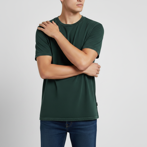 T-shirt Homme Oversize 100% Coton Épais OEM, Impression DTG, Logo, Effet Délavé Acide, Vintage, Personnalisé - Product Image 2