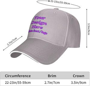 Gorras de Béisbol Promocionales Personalizadas para Empresas, Gorra de Béisbol Ajustable con Cierre a Presión, Proveedor Mayorista, Gorras Casuales para Exteriores - Product Image 5