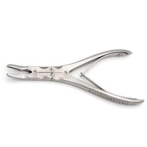 Rongeurs à os Beyer à double action, courbés, instrument chirurgical orthopédique manuel, réutilisable, haute qualité, durable, précis pour les os - Product Image 3